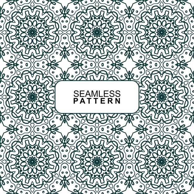 Seamless pattern. Vector Illustration, Mandala.