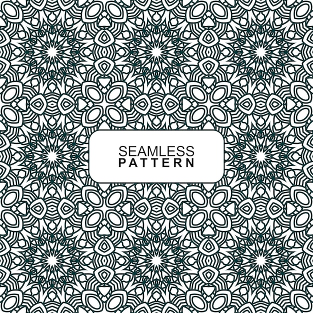 Seamless pattern. Vector Illustration, Mandala.