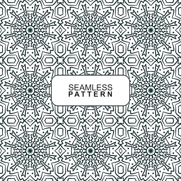 Seamless pattern. Vector Illustration, Mandala.