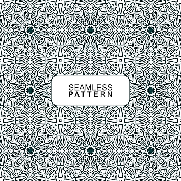 Seamless pattern. Vector Illustration, Mandala.