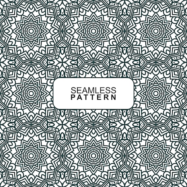 Seamless pattern. Vector Illustration, Mandala.