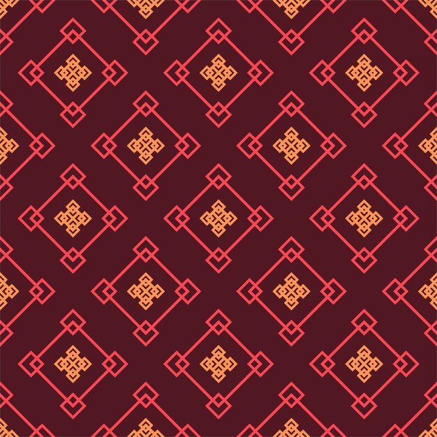 Vector seamless pattern vector made with squares