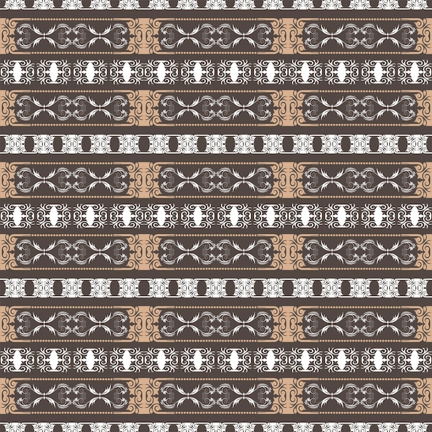 seamless pattern vector striped batik motif design