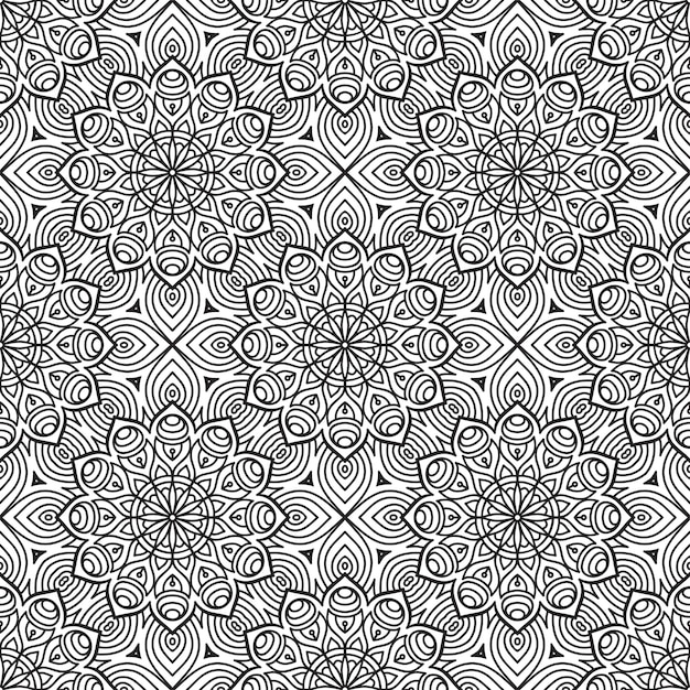 Seamless pattern. Vintage decorative elements pattern