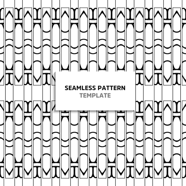 Seamless pattern. Vintage decorative elements template