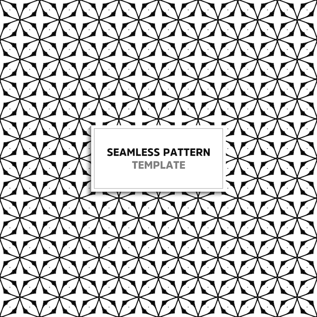 Seamless pattern. Vintage decorative elements template