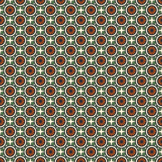 Seamless pattern. Vintage decorative elements