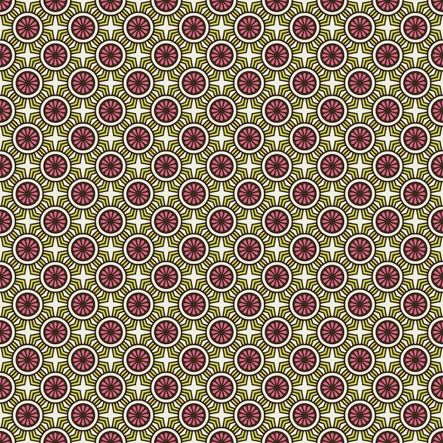 Seamless pattern. Vintage decorative elements