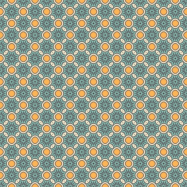 Seamless pattern. Vintage decorative elements