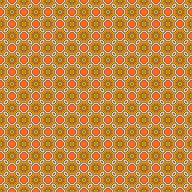 Seamless pattern. Vintage decorative elements