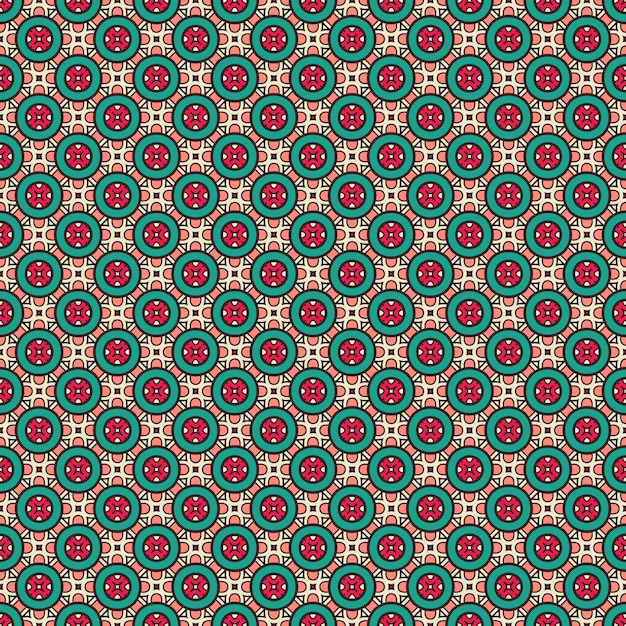 Seamless pattern. Vintage decorative elements