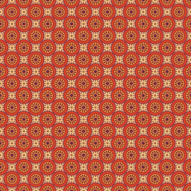 Seamless pattern. Vintage decorative elements