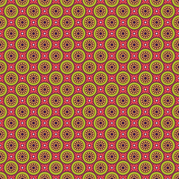 Seamless pattern. Vintage decorative elements