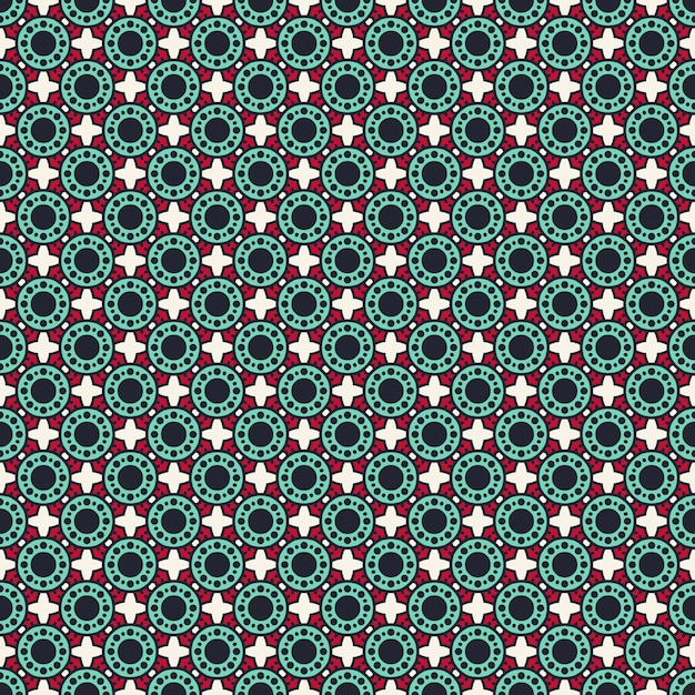 Seamless pattern. Vintage decorative elements