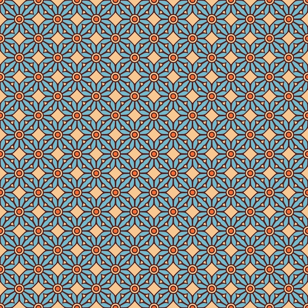 Seamless pattern. Vintage decorative elements