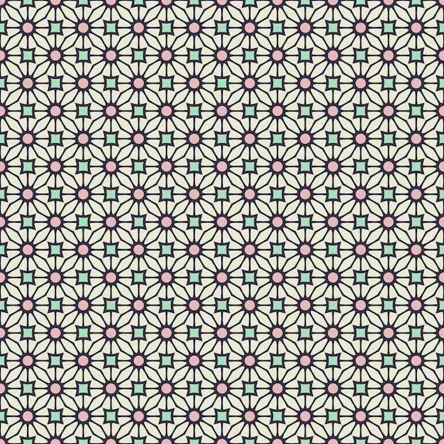 Seamless pattern. Vintage decorative elements