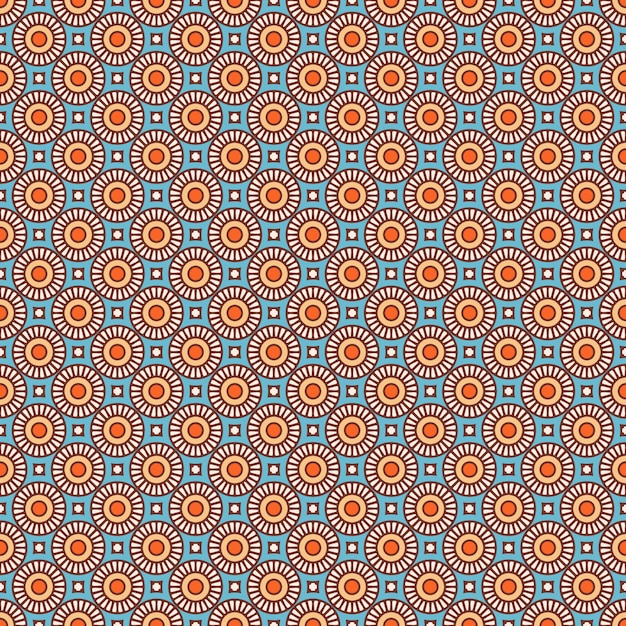 Seamless pattern. Vintage decorative elements