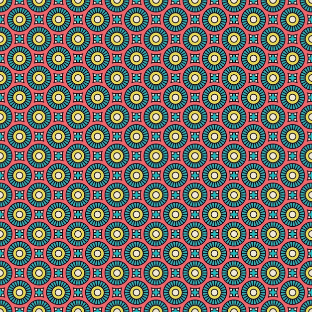 Seamless pattern. Vintage decorative elements