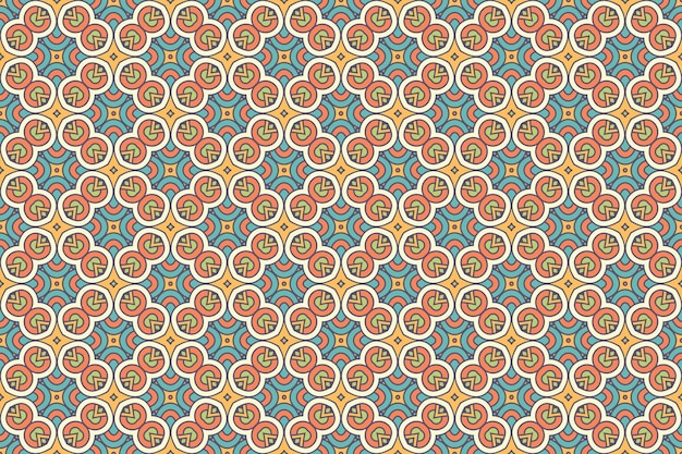 Seamless pattern. Vintage decorative tiles.