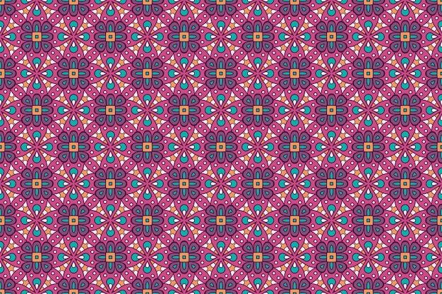 Seamless pattern. Vintage decorative tiles.