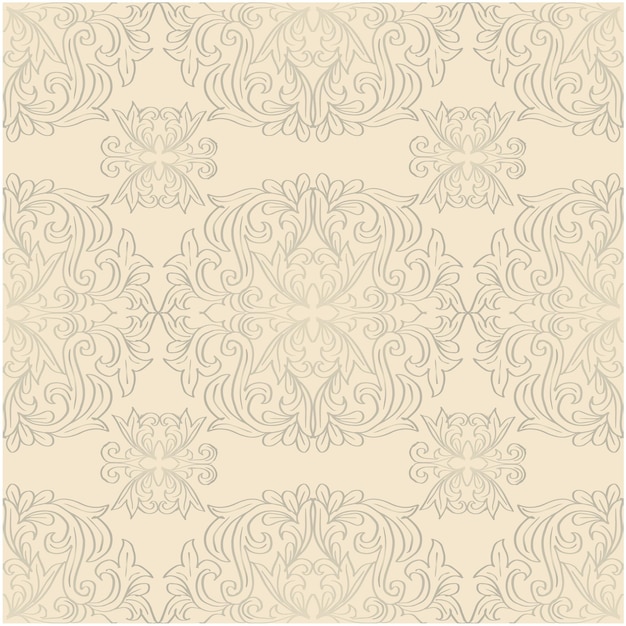 Seamless pattern vintage floral background