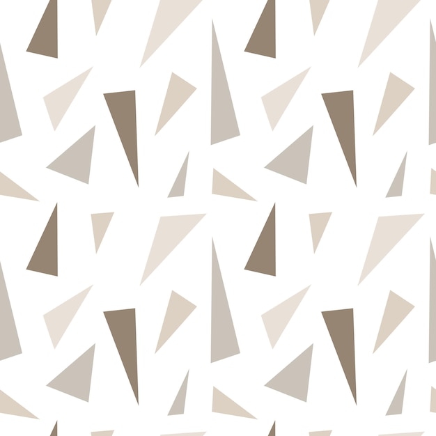 Seamless pattern with abstract triangles Wallpaper textile banner