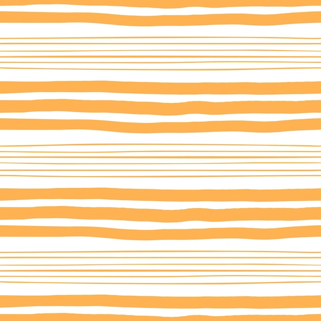 Seamless pattern with beige hand drawn stripes.