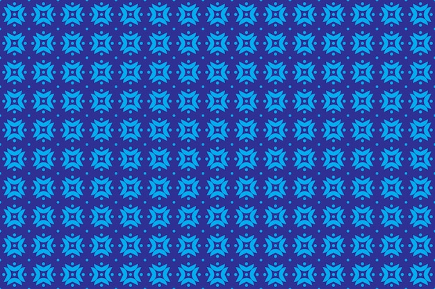 seamless pattern with Blue flowers