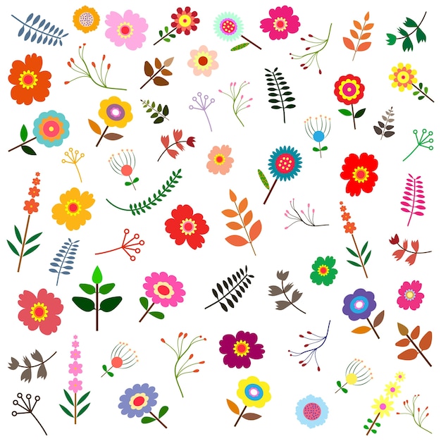 seamless pattern with bouquet of pink flowers