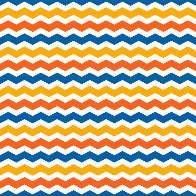 Seamless pattern with colorful chevron