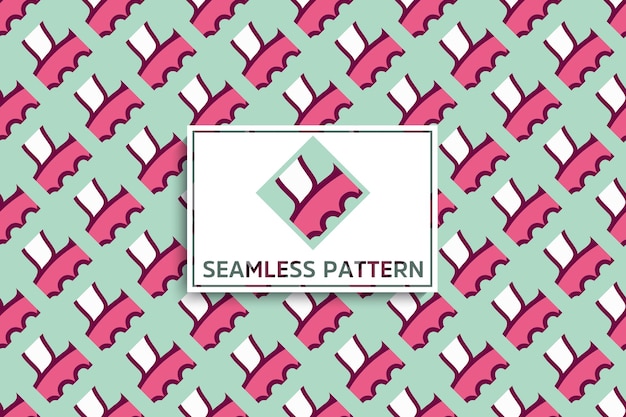 Seamless pattern with ethnic mandala ornament