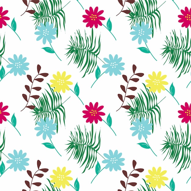 Seamless Pattern With Floral Motifs able to print for cloths tablecloths blanket shirts dresses