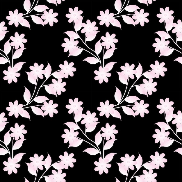 Seamless Pattern With Floral Motifs able to print for cloths tablecloths blanket shirts dresses