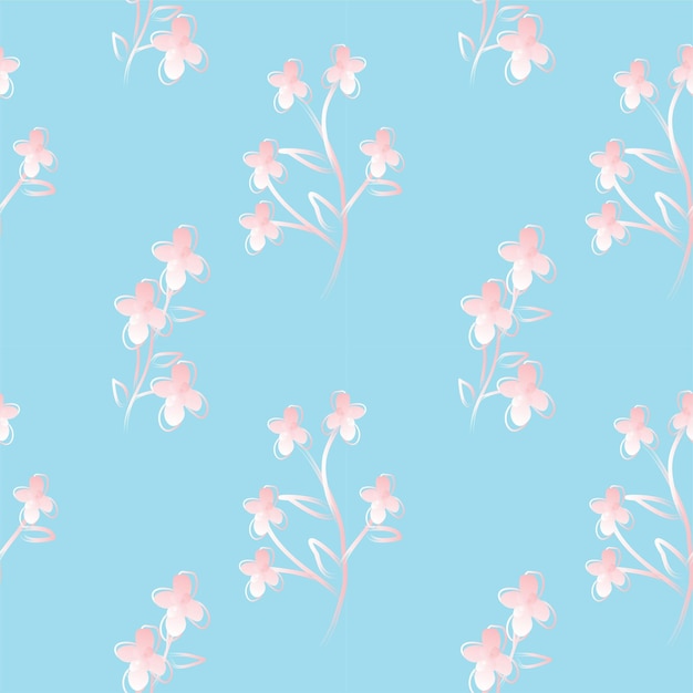 Seamless Pattern With Floral Motifs able to print for cloths tablecloths blanket shirts dresses