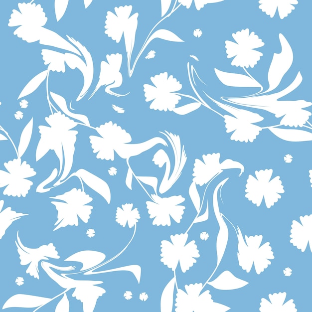 Seamless Pattern With Floral Motifs able to print for cloths tablecloths blanket shirts dresses