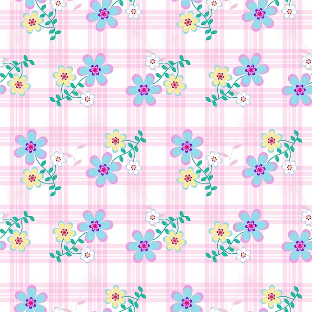 Seamless Pattern With Floral Motifs able to print for cloths tablecloths blanket shirts dresses