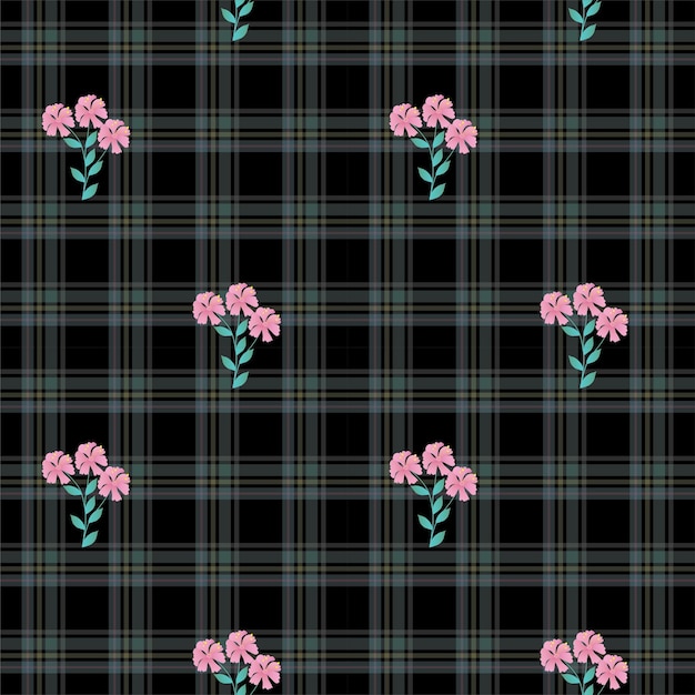 Seamless Pattern With Floral Motifs able to print for cloths tablecloths blanket shirts dresses