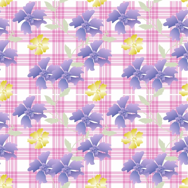 Seamless Pattern With Floral Motifs able to print for cloths tablecloths blanket shirts dresses