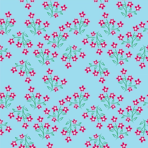 Seamless Pattern With Floral Motifs able to print for cloths tablecloths blanket shirts dresses