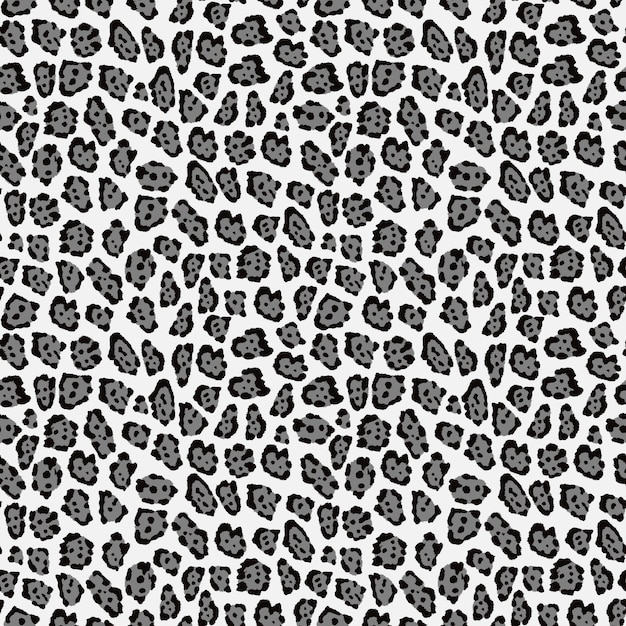 Seamless pattern with jaguar skin