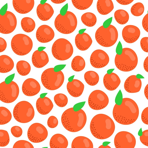 Seamless pattern with peaches