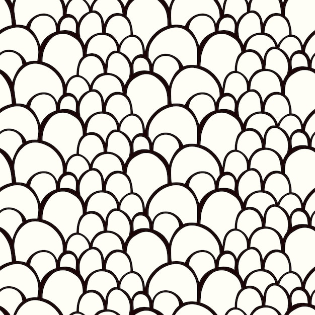 Seamless pattern with scale texture