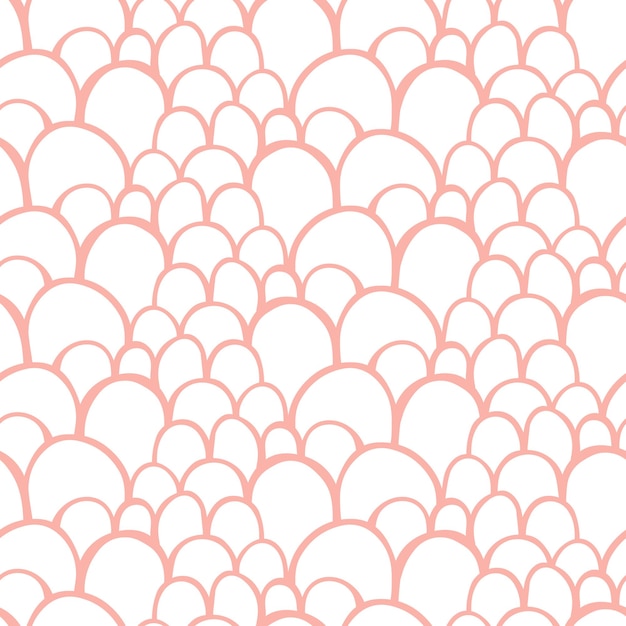 Seamless pattern with scale texture