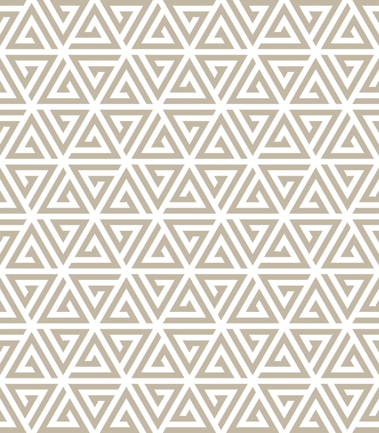 A seamless pattern with triangles.