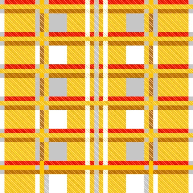 Vector a seamless pattern of yellow and red squares with a red stripe