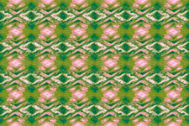 A seamless patterngeometric tribalgeometric batik ikataztec styleethnic boho seamless pattern