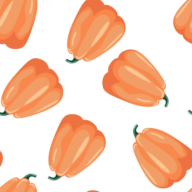 Seamless patterns pumpkin