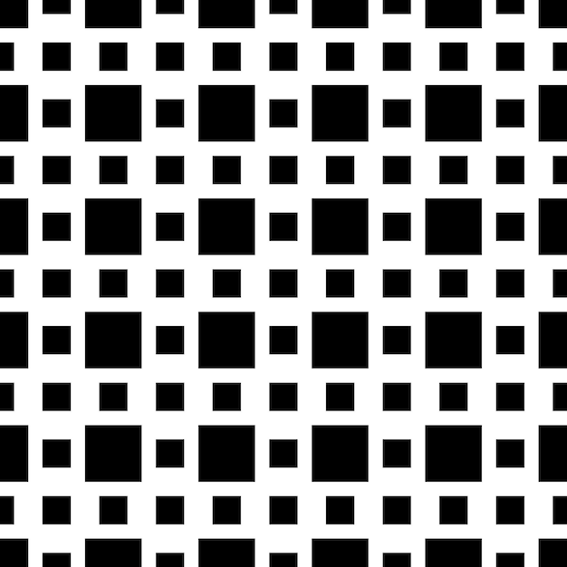 Seamless patterns vector geometric background squares of different shapes