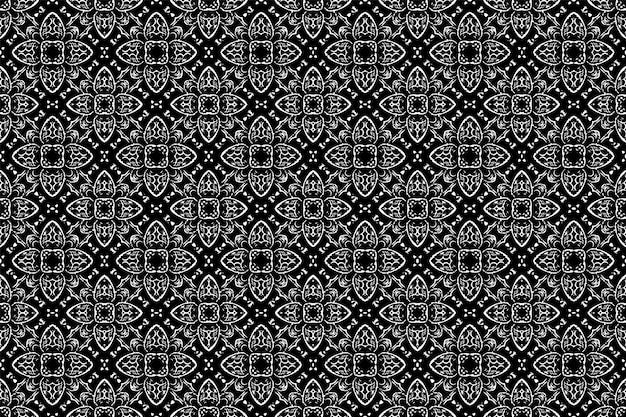 Seamless patternsand batik patterns are designed for use in interiorcarpetBatikEmbroidery style