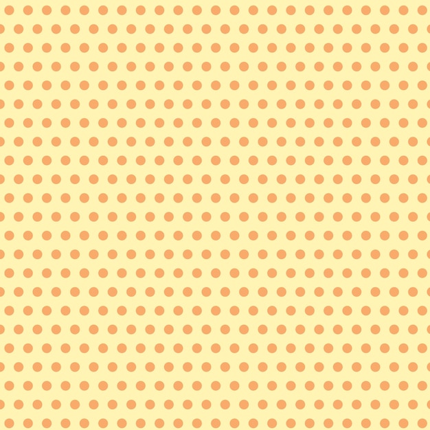 Seamless peachy pattern in peachy and green colors